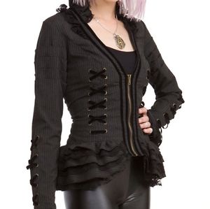 Lace corset jacket